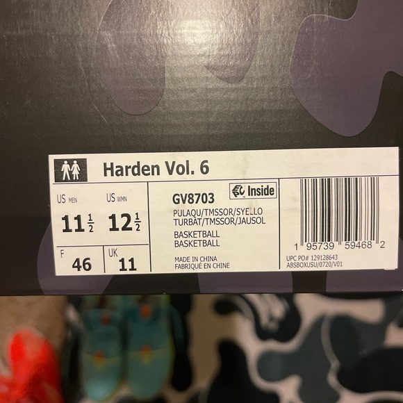 Janes Harden vol 6 size 11.5 Great basketball shoe - Picture 4 of 4